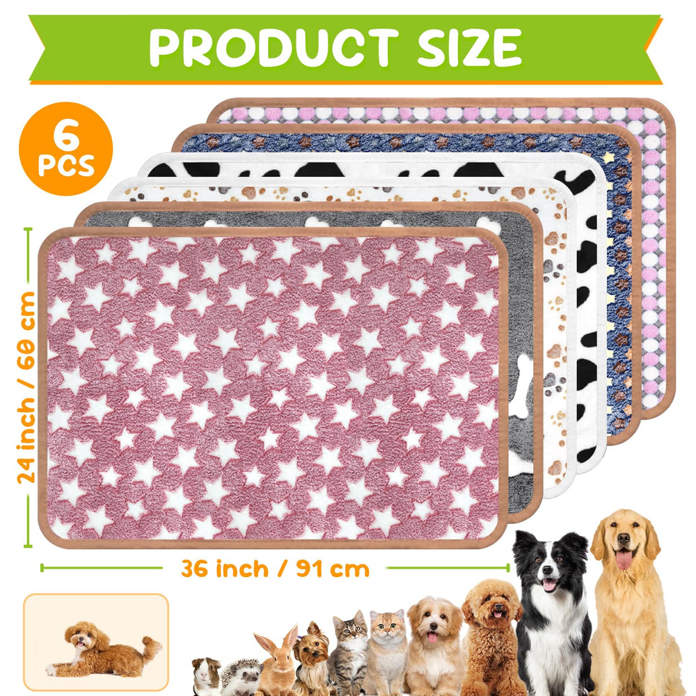 Ensemble six draps YedsIntu, pratique et polyvalent pour animaux.