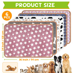 Ensemble six draps YedsIntu, pratique et polyvalent pour animaux.
