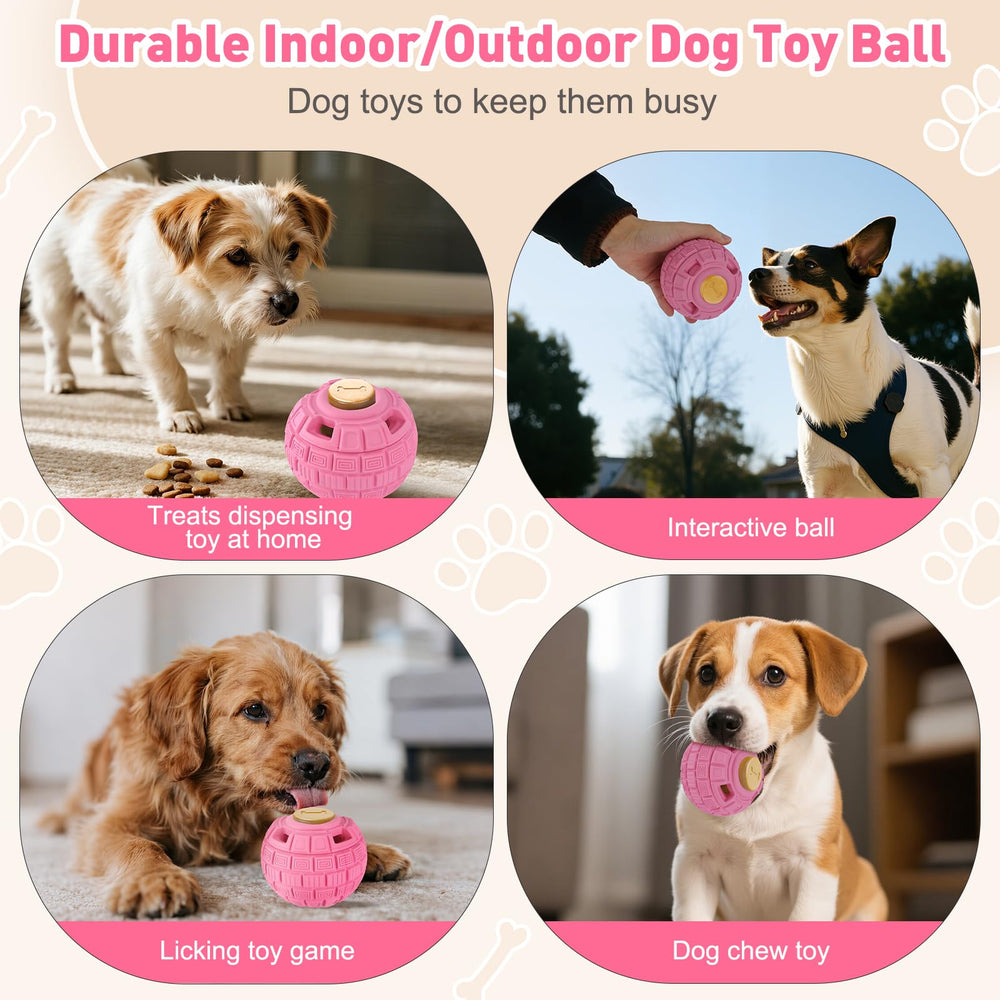 Jouet YEENER rose, adapté aux chiens de toutes tailles.