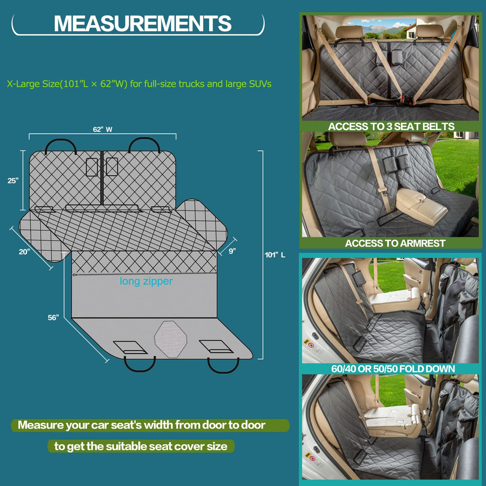 YEENIS tailles Standard et XL s adaptent a la plupart des vehicules