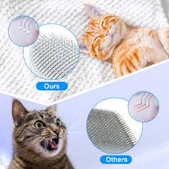 YiEFUR brosse-chat-nettoyage-bouton permet un retrait rapide des poils.