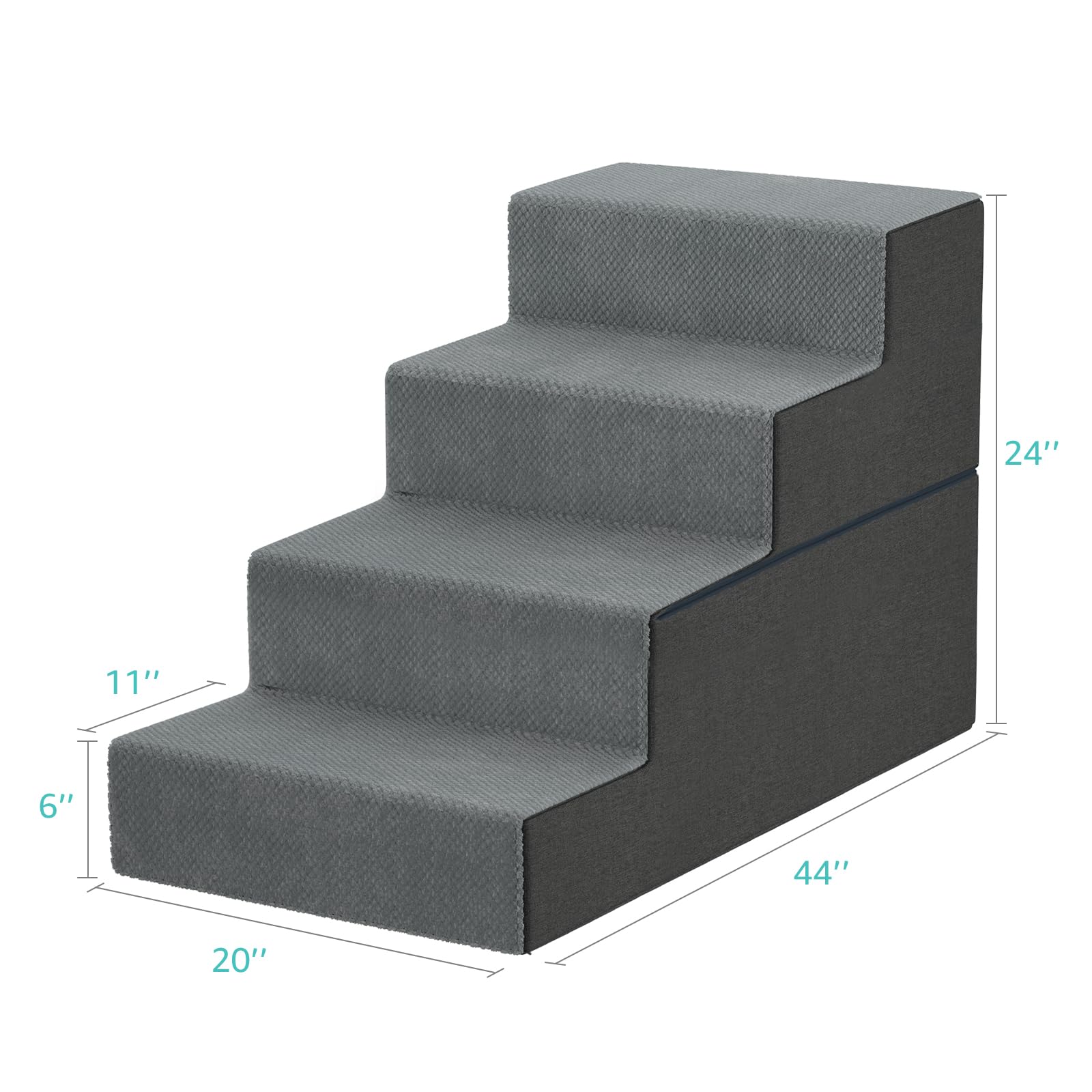YENING escaliers-chien-surface-antiderapante: adhérence fiable lors de l'ascension.