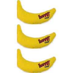 YEOWWW! Banane en cataire – vue avant du jouet et sa texture