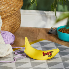 Yeowww! banane-jaune: texture variée pour amusement quotidien.