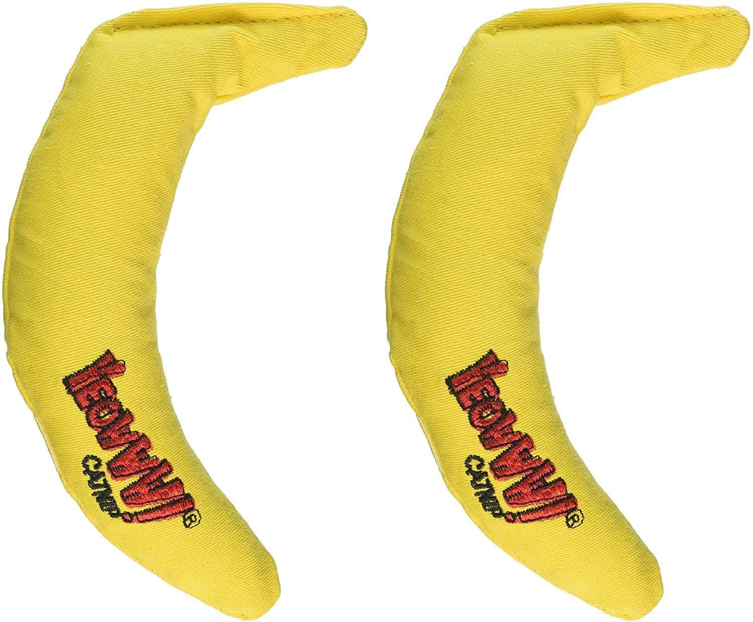 Banane jaune Yeowww conçue pour des jeux prolongés grâce à la cataire