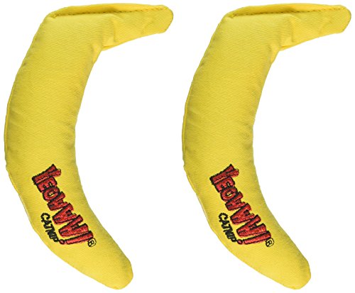 Banane jaune Yeowww stimule le flair et encourage le jeu grâce à la cataire