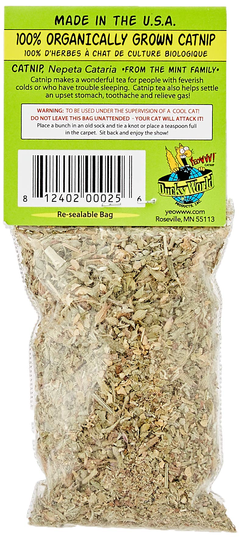 Yeowww! Mini Catnip Toy – emballage pratique pour le jeu nomade