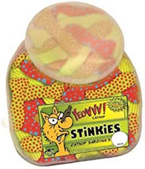 Yeowww! Poisson-bocal avec 51 jouets catnip pour stimuler le jeu du chat