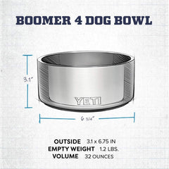 Acier inoxydable 18/8 du YETI Boomer 4 résistant et durable