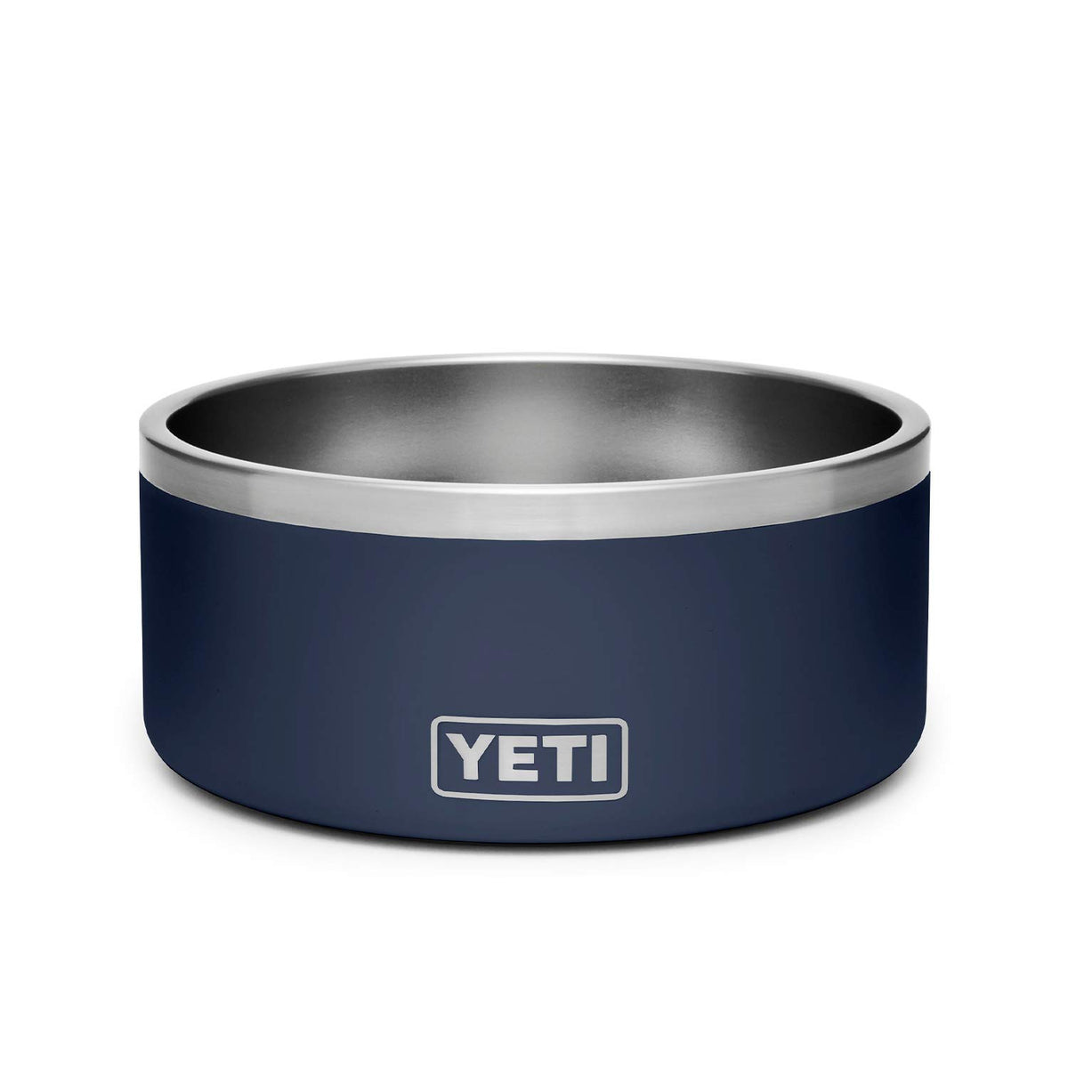 Bol YETI Boomer 8 en inox bleu nuit pour chien, hydratation fiable.