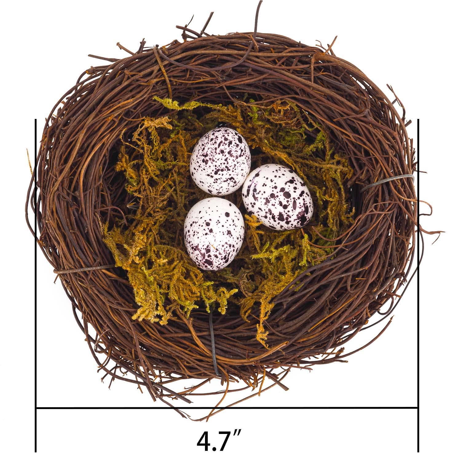 Oeufs artificiels inclus de YEUQWJ, parfaits pour créer des scènes festives.