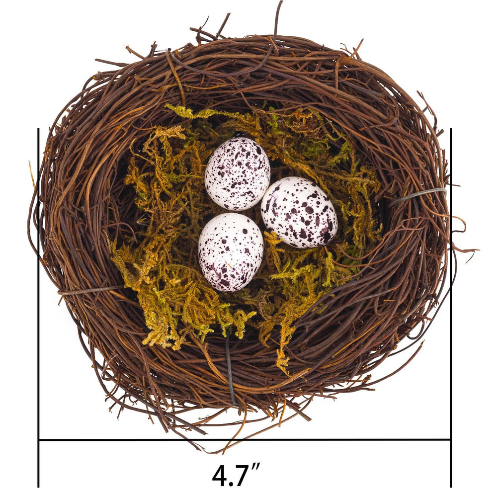 Oeufs artificiels inclus de YEUQWJ, parfaits pour créer des scènes festives.