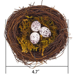 Oeufs artificiels inclus de YEUQWJ, parfaits pour créer des scènes festives.