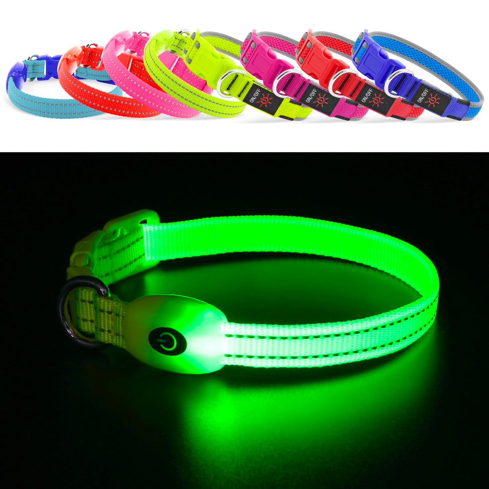 Collier LED YFbrite, D-ring robuste pour attacher facilement la laisse.
