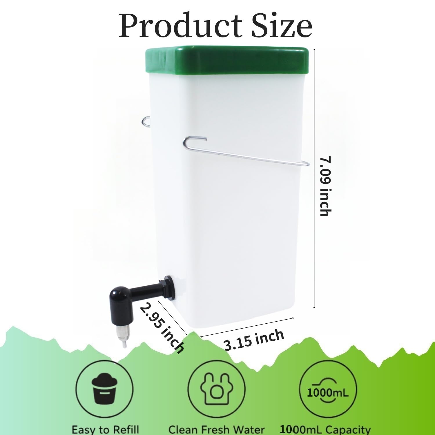 YGbridge pack deux bouteilles petites animaux pratique et durable.