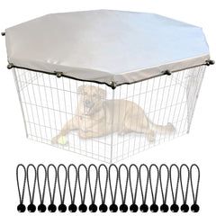 YGCASE couvre le parc chien 24 pouces pour protection du soleil et des intempéries.