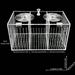 YHaurorise Boîte isolation Aquarium protège les poissons lors de l acclimatation
