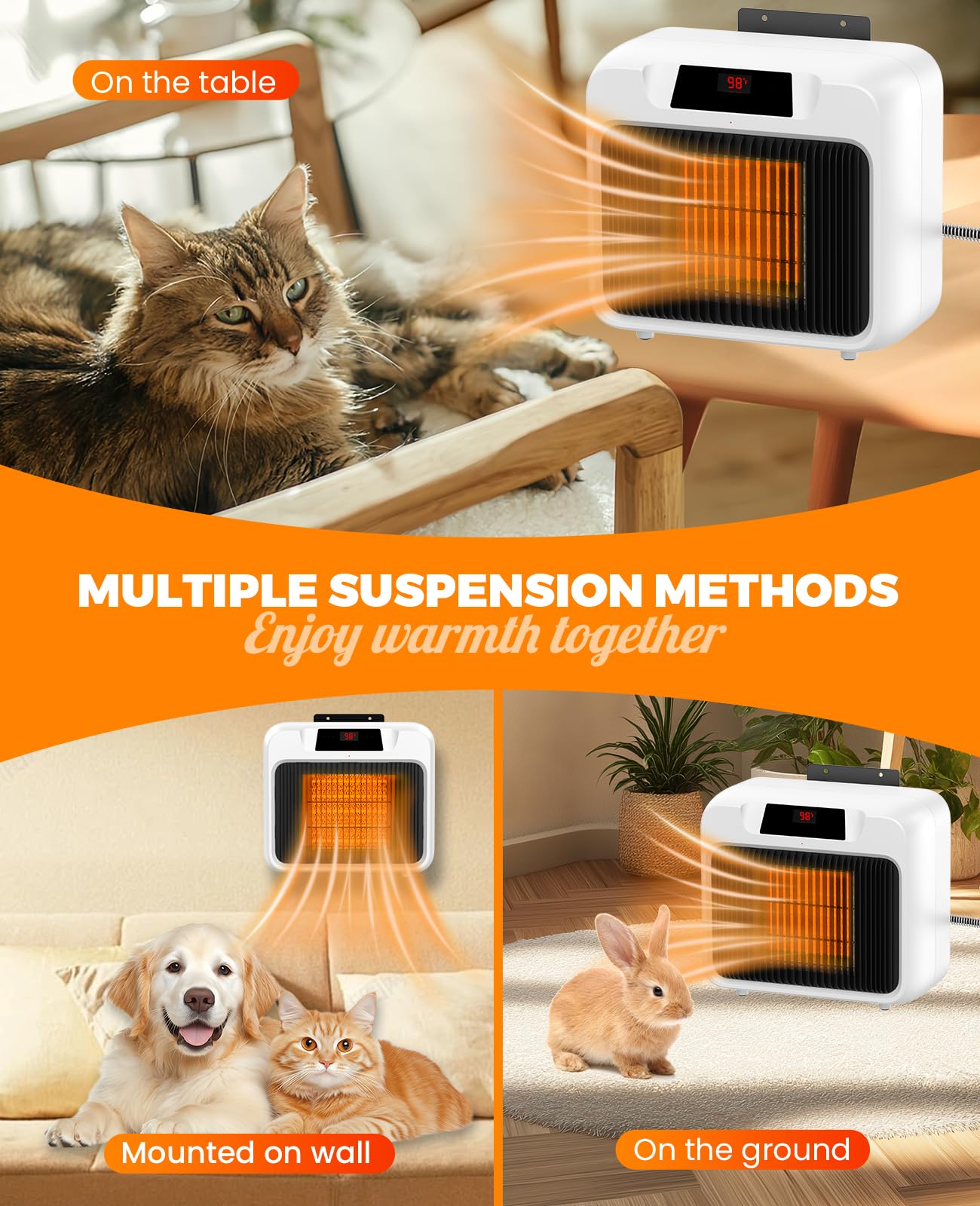 Yiabivo securite integree protège contre la surchauffe et assure la securite des animaux.