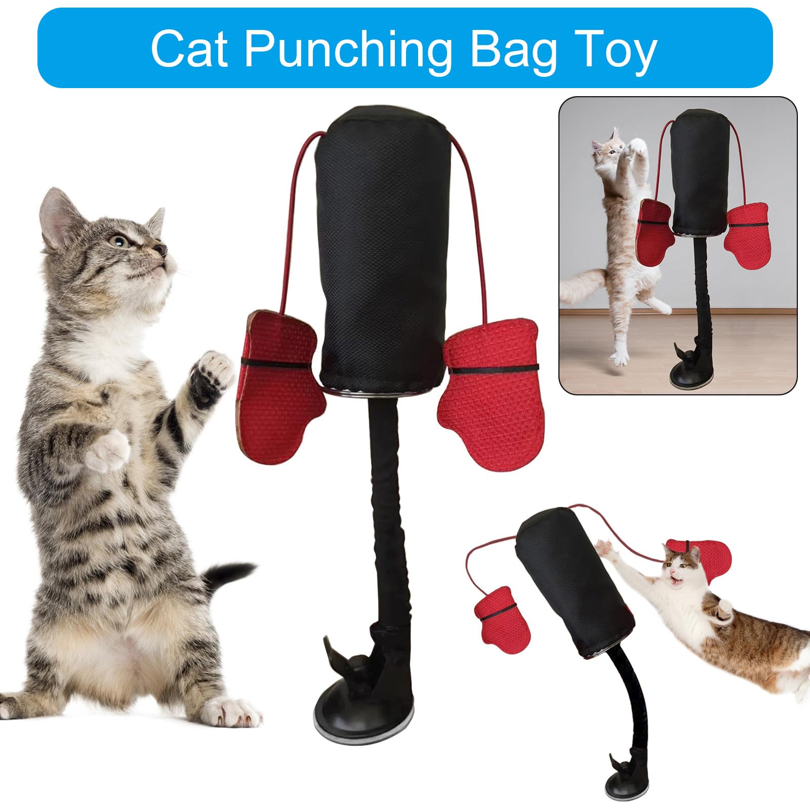 Rangement et entretien faciles du jouet pour chat.
