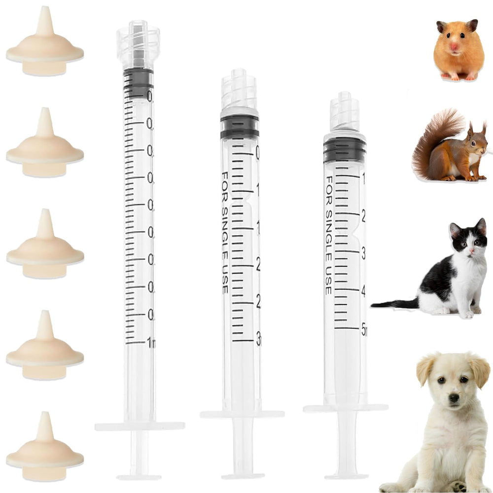 Séringue nourrice YIBIKEHO 1 ml, emballage individuel sûr et pratique.