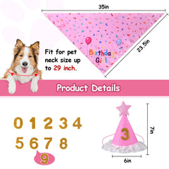 Chapeau Yicostar avec motif bling et pentagram, chic pour chien.