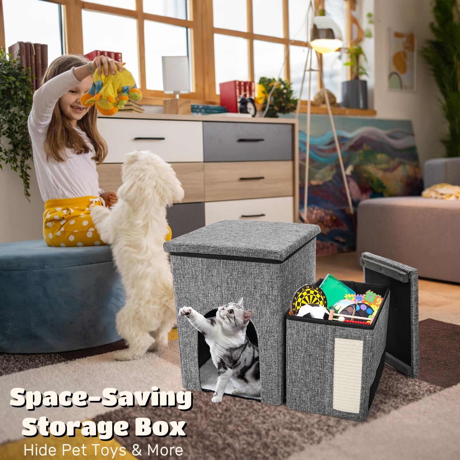 Base stable en MDF avec design robuste YIMITEE