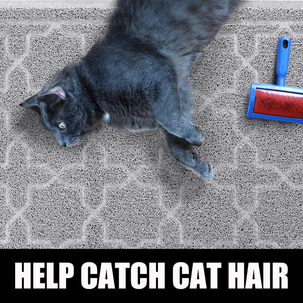 Matériaux doux et épais du tapis respectueux des pattes du chat
