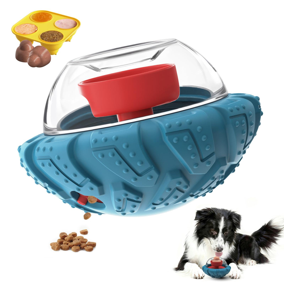 Jouet interactif YINEYA pour chien, puzzle stimulant l'attention et l'enrichissement.