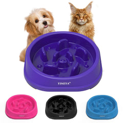 YINEYA mangeoire lente pour chat, favorise une dégustation plus calme