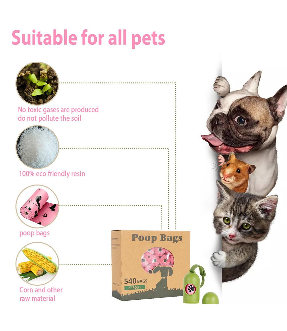 Pack économique Yingdelai: 540 sacs et distributeur inclus, économie durable.