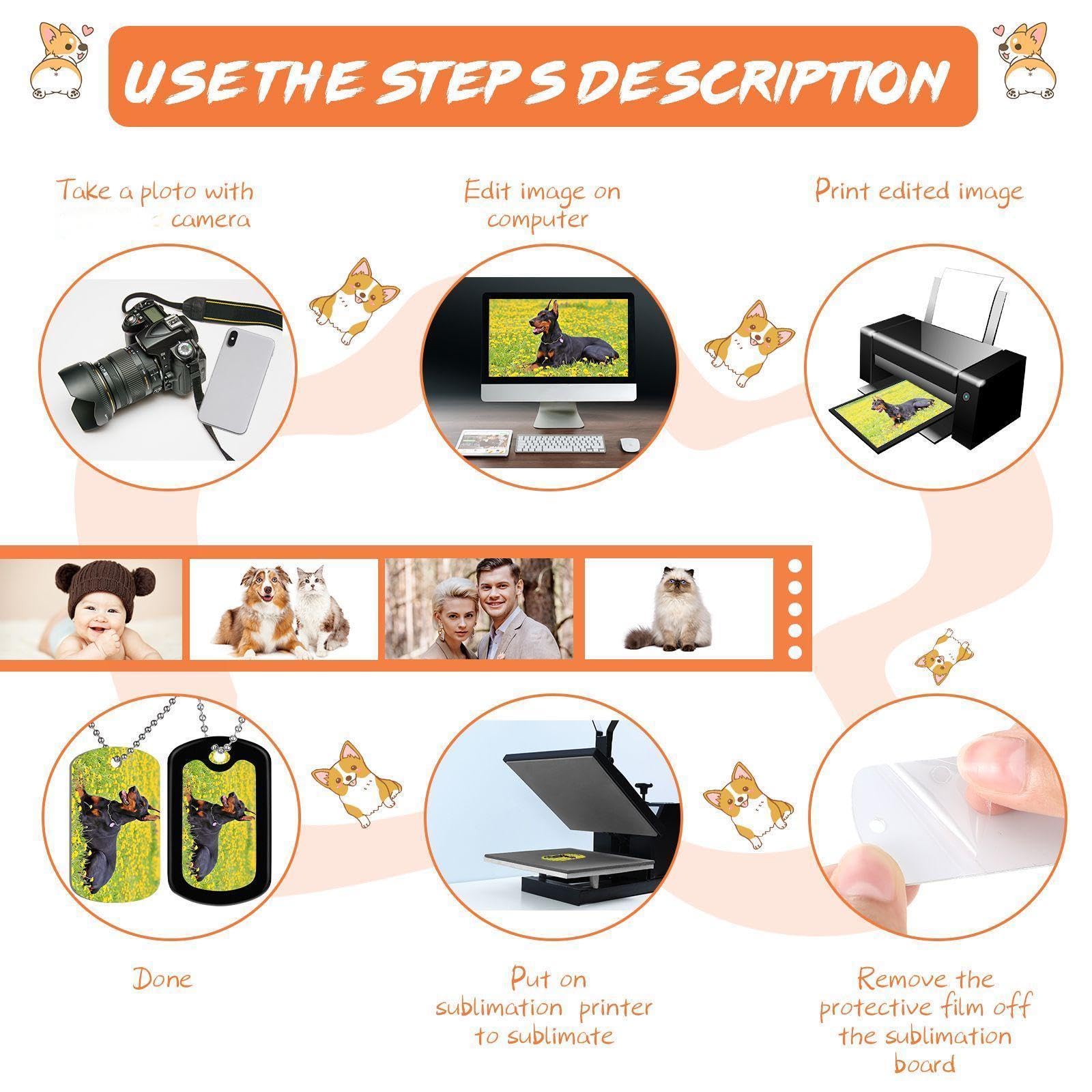 Ensemble complet de 24 pièces pour personnalisation et création faits soi-même.