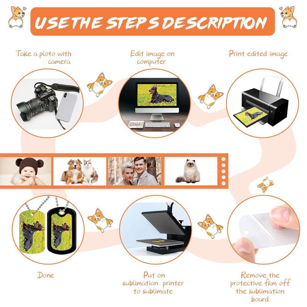 Ensemble complet de 24 pièces pour personnalisation et création faits soi-même.