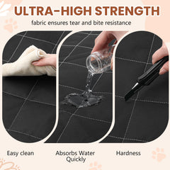 Tapis Yinkin — coutures renforcées et surface robuste pour plus de longévité.