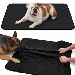 Tapis Yinkin indestructible pour chien, face montrant durabilité et confort en caisse.