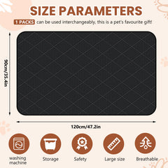 Tapis Yinkin avec revêtement imperméable, idéal pour accidents et usage extérieur.