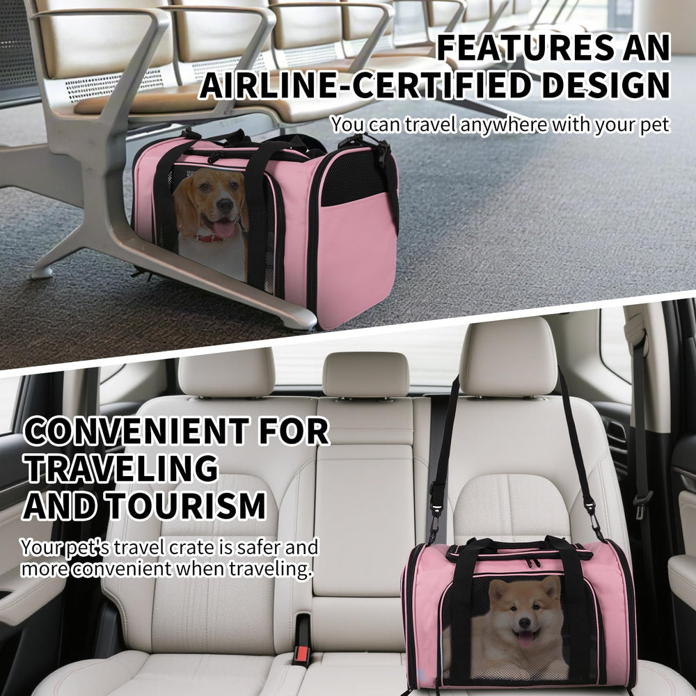 Base en tapis amovible Yipincover rose offrant surface stable pour l’animal.