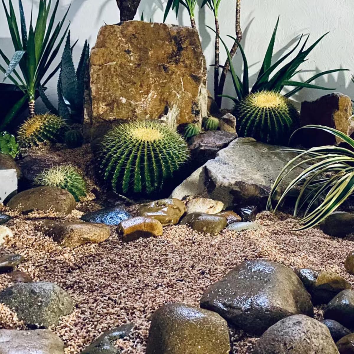Cailloux polis décoratifs YISZM pour aquarium, ambiance zen et durable