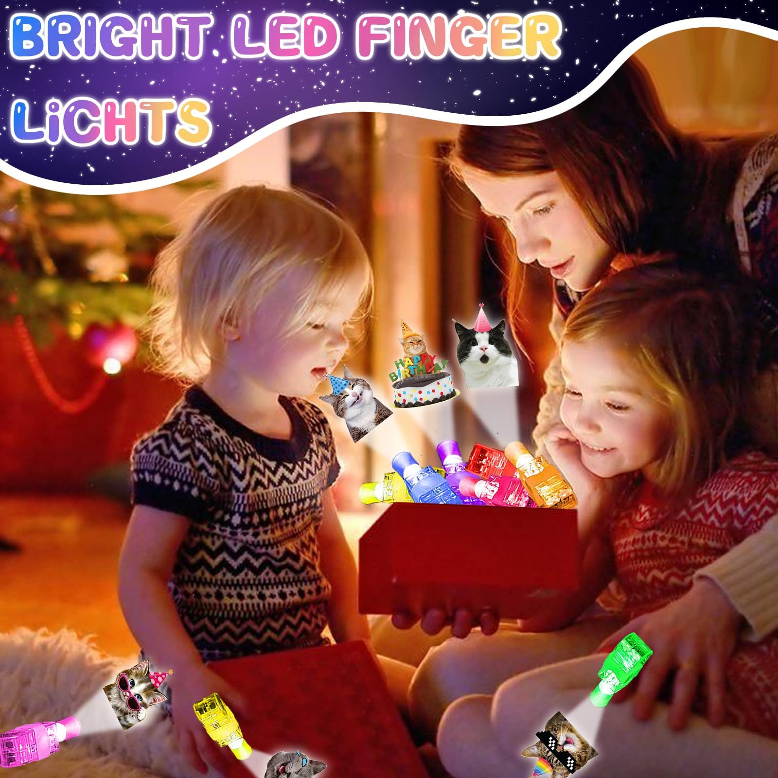 Lumières lumineuses Yizeda, parfaites comme cadeaux surprise et récompenses