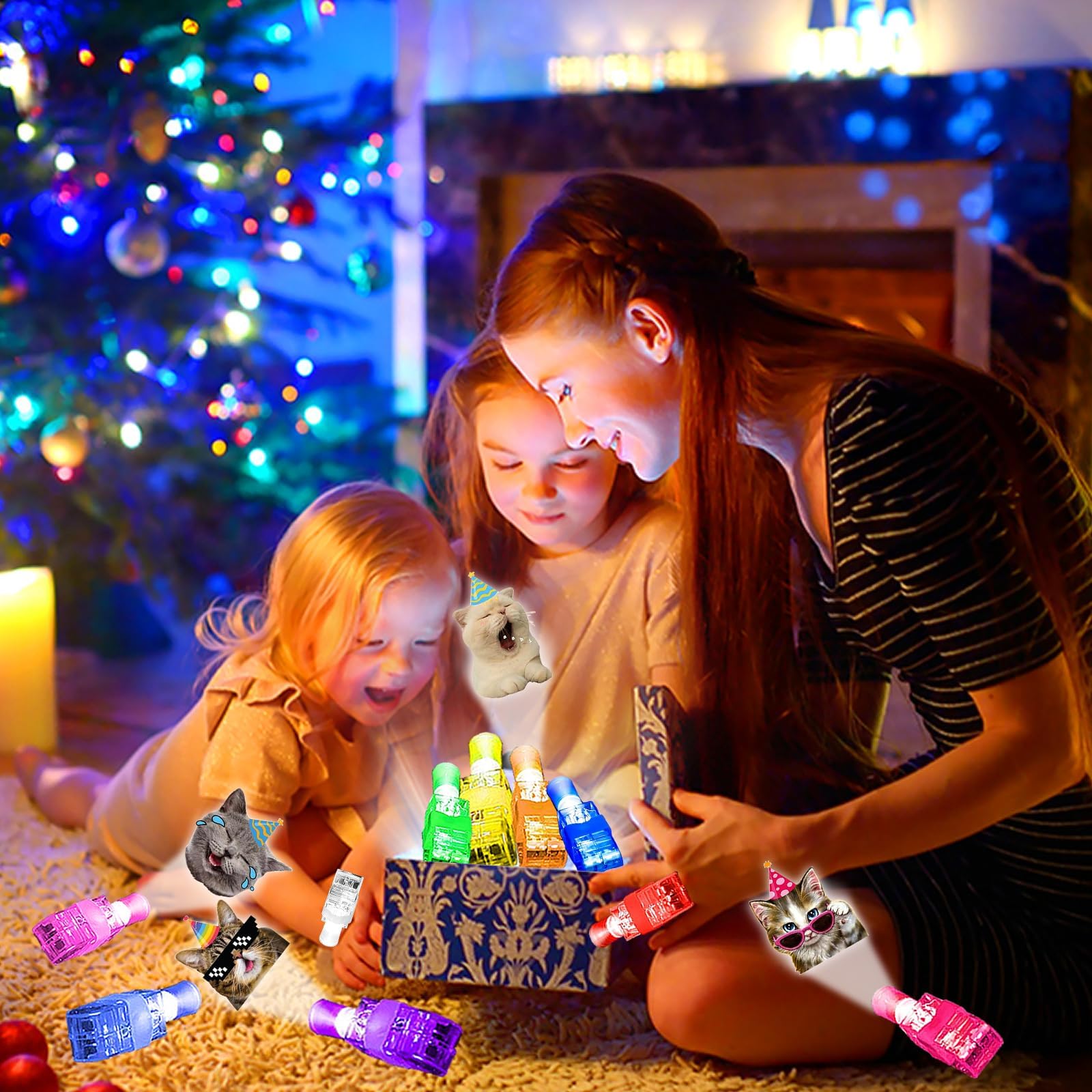 Décorations lumineuses Yizeda, récompenses en classe et décor de fête