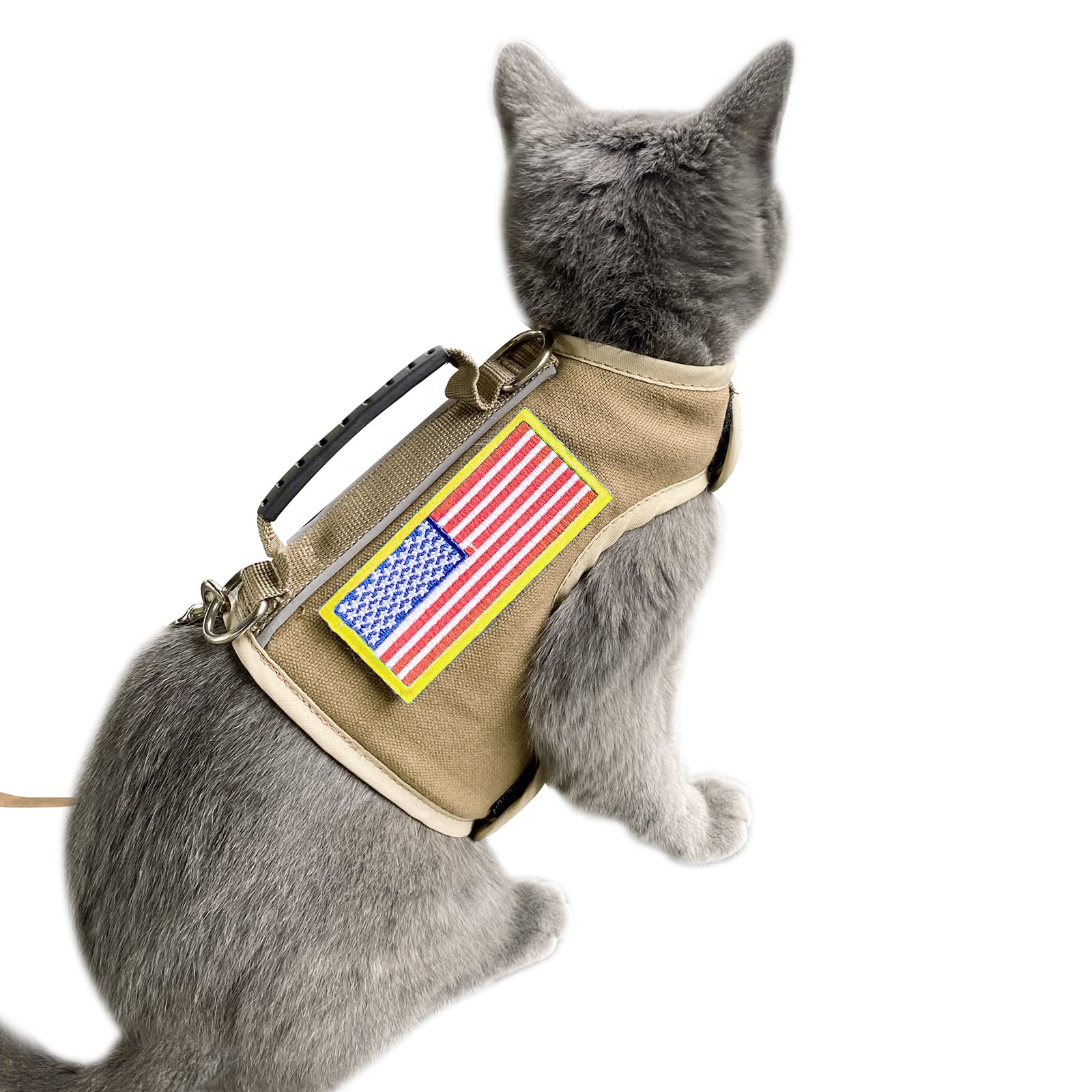 Contenu inclus: harnais et laisse YIZHI MIAOW dans l'emballage.