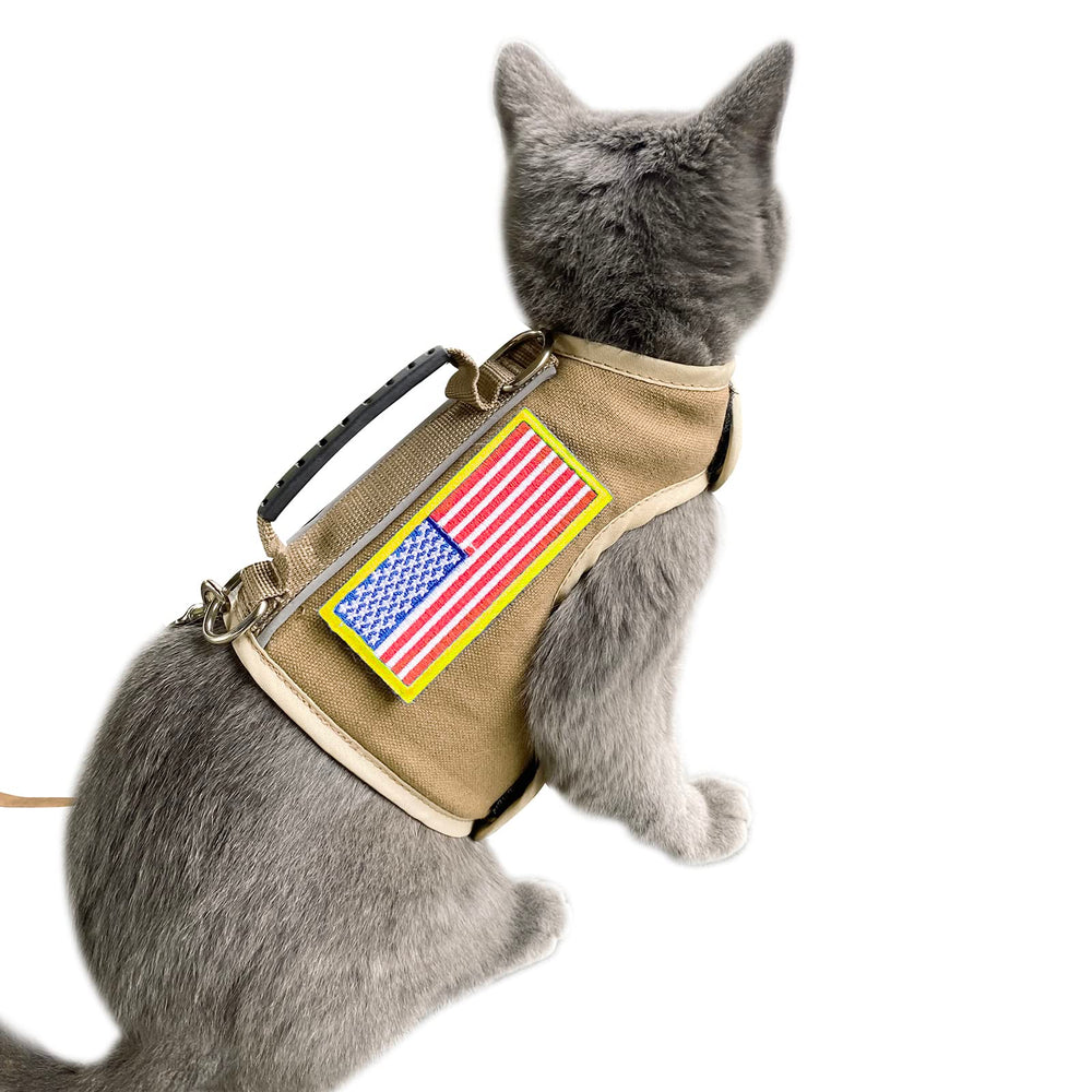 Contenu inclus: harnais et laisse YIZHI MIAOW dans l'emballage.