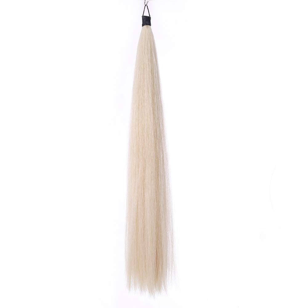 Extension de queue Y.J TAILS avec boucle tressée pour volume réaliste.