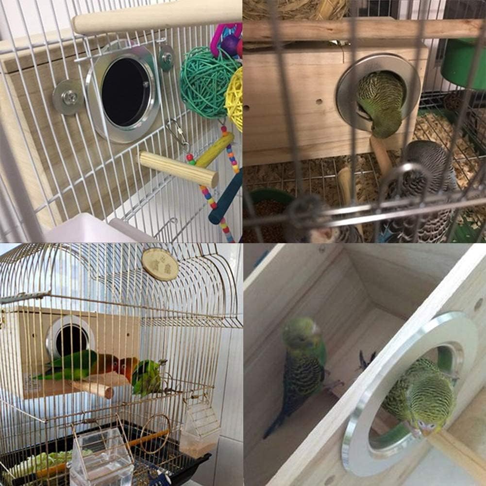 Conception durable du nid YJJKJ, adapté à la rusticité des petits oiseaux.