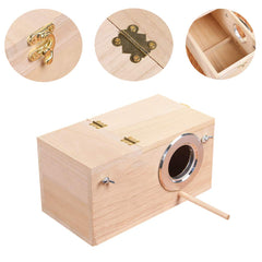 Nid YJJKJ pour perruche, ventilation optimisee pour un air frais.