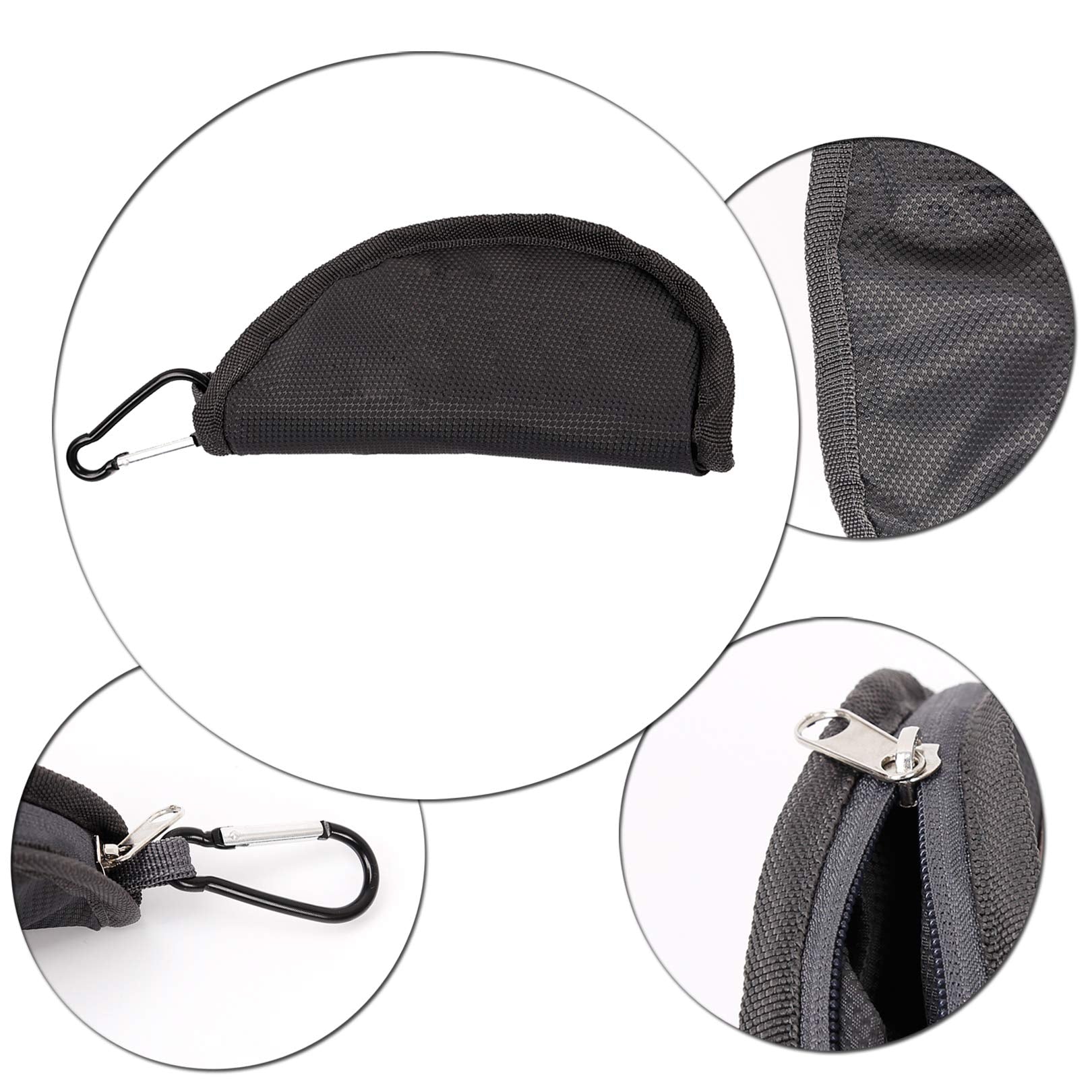YMETECH bol pliable avec mousqueton intégré pour accrocher au sac ou à la laisse.