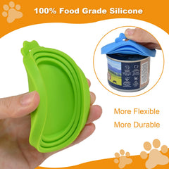 Couvercles Yobbai pour boîtes de nourriture pour chien, fermeture pratique et sûre
