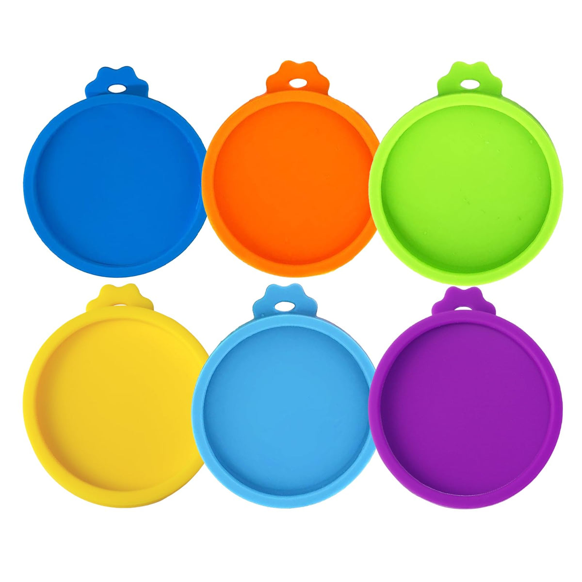 Couvercles Yobbai en silicone pour conserve 3 oz, scellement sûr et fraîcheur conservée.