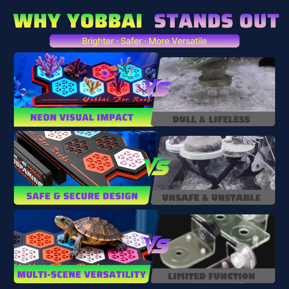 Matériau résistant au sel et structure robuste du rack YOBBAI.