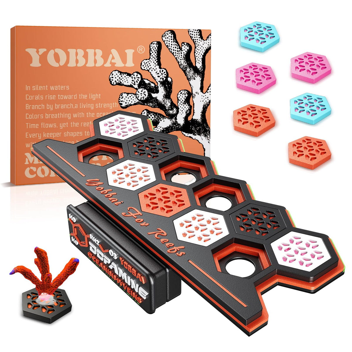 Support magnétique YOBBAI pour frag sur vitre, stabilité renforcée.