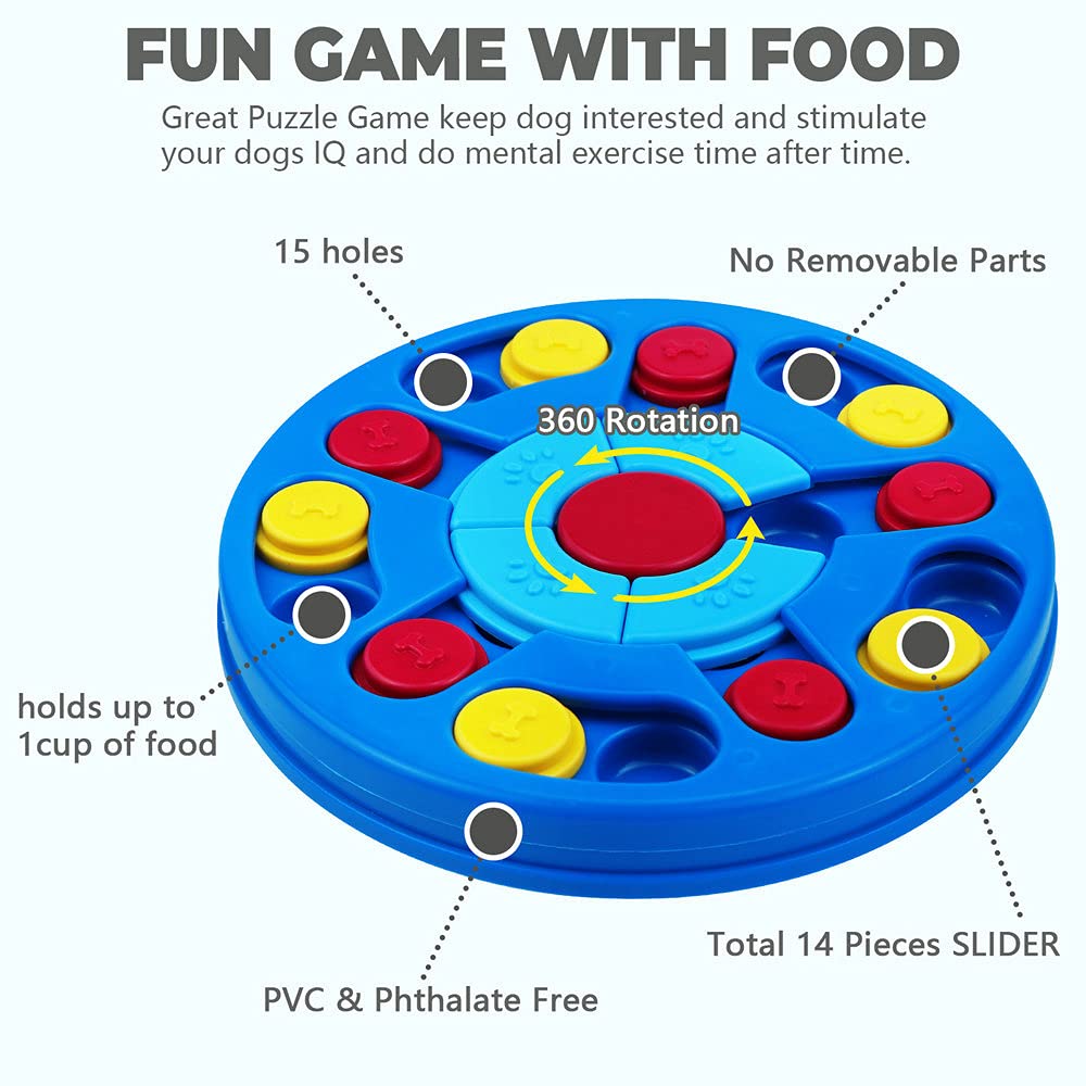 Jeu interactif casse-tête Yoboeew pour chiot et chien